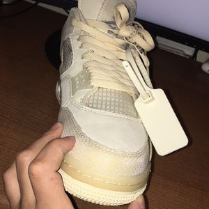 Off white Jordan 4s brand new